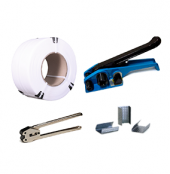 Комплект для упаковки полиэстеровой лентой Комплект для упаковки полиэстеровой лентой